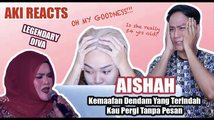 Aki Reacts || Aishah - Kemaafan Dendam Yang Terindah | Kau Pergi Tanpa Pesan