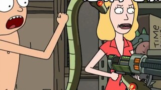 Sebuah spoof dari film Rick and Morty, Snake AI tiba-tiba muncul, dan Little Mo menjadi penyelamat m