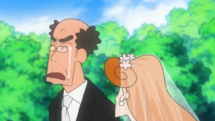 Crayon Shin-chan Xiaokui got married, Guangzhi finally couldn't help crying