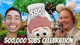 Giving Strangers FREE Gifts At Disney World - 500,000 Subscriber Celebration!