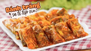 Bánh Tráng Sa Tế Tép Riu Cay Ngon Nhâm Nhi Cực Đã | Feedy Món Ăn Ngon