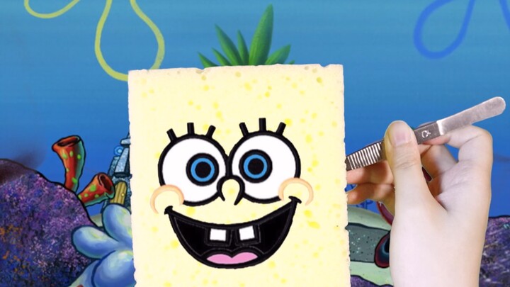 Sleeping sound control | Clean SpongeBob's ears! Ear cleaning (the sound is a bit rough!) Sponge sou