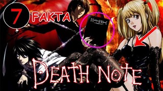 Misterius..!! Inilah 7 Fakta Anime Death Note Yang Harus Kamu Tahu..!!