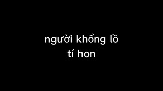 người khổng lồ tí hon
