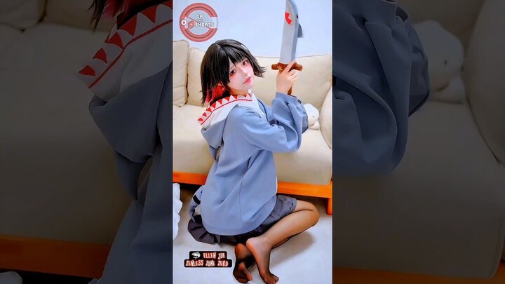Ellen Joe So Kawai 🦈 Zenless Zone Zero Cosplay #shorts