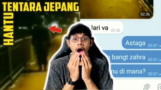 DIKEJAR SAMA HANTU TENTARA JEPANG | CHAT HISTORY SERAM RIZKY AULIA