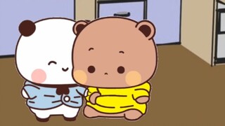 หนึ่งและสองน่ารักมากจนบูบูทนกอดไม่ไหว แต่เจ้าตัวน้อยทั้งสองยังอยากลดน้ำหนักอยู่