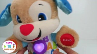 Smart Stages Puppy Laugh and Learn Songs toy _ baby's first best friend _ ToystoSurprise