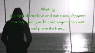 Somebody waiting Karen Wyman