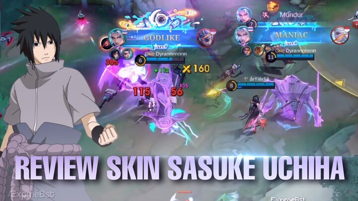 BUKAN SCRIPT, TAPI INI TRIAL😹 || REVIEW SKIN SUYOU "SASUKE UCHIHA"