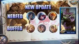 NEW UPDATE - SEASON 15 SKIN, FLAMESHOT NERF, NETWORK CONNECTION BOOST - PATCH NOTES 1.4.58 MLBB