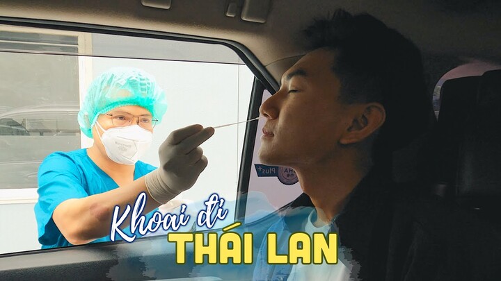 Hành trình sang Thái và bị cách ly của Khoai Lang Thang | Ăn sập Thái Lan #1 |Du lịch ẩm thực