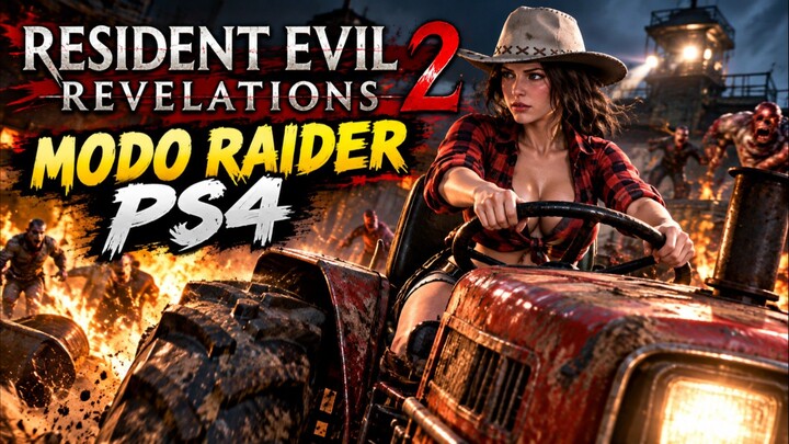 🔥🛑 Residênt evil Revelations 2 Modo raider ps4