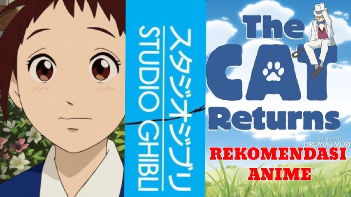 REKOMENDASI ANIME BUAT CAT LOVERS | THE CAT RETURNS | GHIBLI STUDIO