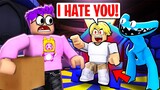LANKYBOX HATER *HACKED* RAINBOW FRIENDS CHAPTER 2!? (LankyBox Meets HATER In ROBLOX!)