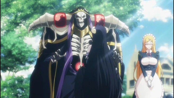 Albedo Mendapat Ciuman dari Ainz