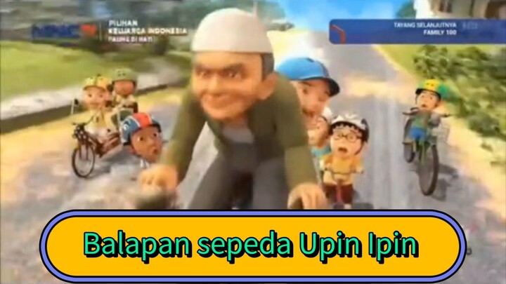 Upin Ipin Terbaru Balapan Sepeda Bersama Kawan Kawan.