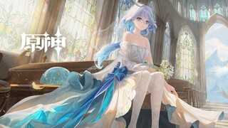 【原神】芙宁娜白丝花嫁！芙芙的婚礼-【倾海之约】