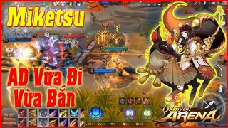 🌸Onmyoji Arena: Xạ Thủ Miketsu Leo Rank Cao Cực Dễ - Trang Bị và Bảng Ngọc Chuẩn