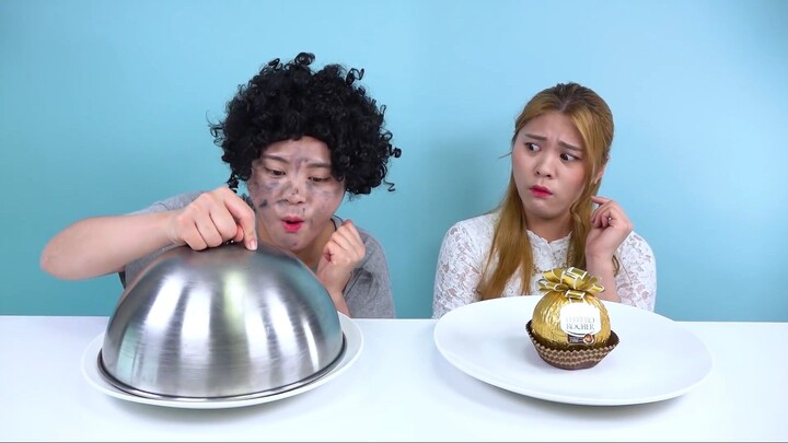 poor girl vs Rich girl
