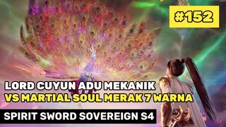 Pertarungan Epic Cuyun Vs Nanggong Junji ‼️🔥- Alur Cerita Donghua Spirit Sword Sovereign S4 #152