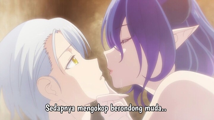 Lagi mandi pun wajib dikokop sama tante Succubus 🥵💦