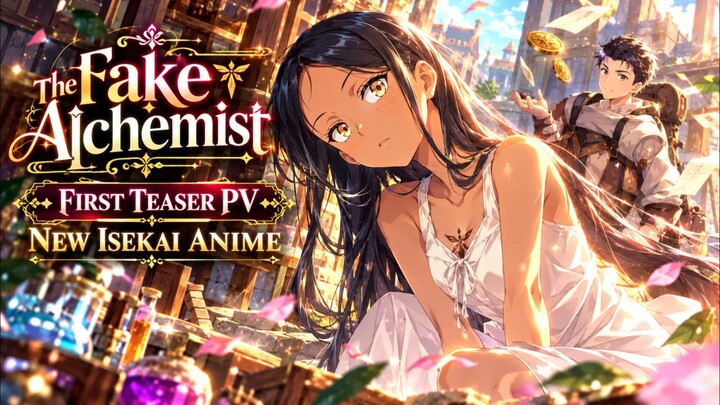 THE FAKE ALCHEMIST — FIRST TEASER PV! NEW ISEKAI ANIME!
