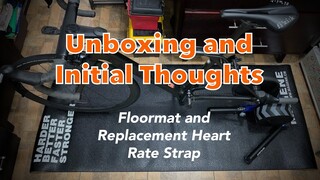 UNBOXING Magene Trainer Floormat and Universal Replacement Strap for Heart Rate Sensor WAHOO GARMIN