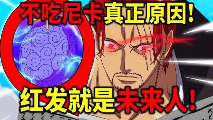 [One Piece] Petunjuk Besar Oda! Alasan Sebenarnya Rambut Merah Tidak Makan Buah Iblis Karet! Dia Ada