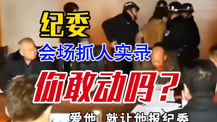 在纪委工作是什么体验？开会暂停，现场抓人！  纪委|遴选|向上遴选|机关单位|开会现场|体制内|中央遴选