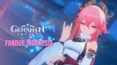 Demo Karakter Yae Miko Kisah Menarik Si Kitsune Genshin Impact F