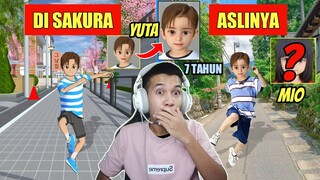 KARAKTER ASLI YUTA & MIO ADA DI DUNIA NYATA! IMUT BANGET KARAKTER SAKURA SCHOOL SIMULATOR VERSI ASLI