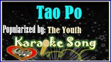 Tao Po Karaoke Version by The Youth- Minus One -Karaoke Cover