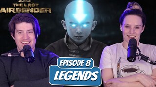 AANG GOES KAIJU! | Avatar the Last Airbender Live Action Wife Reaction | Ep 8, “Legends”
