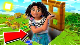 ENCONTREI O ALÇAPÃO SECRETO DA MIRABEL MADRIGAL DE ENCANTO NO MINECRAFT!