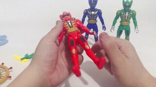 Copycat Pirates Sentai = Vua Hải Tặc ? [10 Yuan Nhặt Rác·Real] Mô Hình Đồ Chơi Nội Địa Super Sentai 