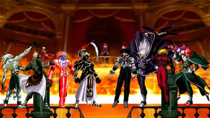Kof Mugen Goenitz Team Vs White Flames Team Bilibili