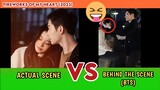 FIREWORKS OF MY HEART Behind The Scene (BTS) VS Actual Scene - Part 2