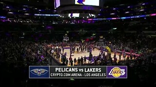 New orleans pelicans @ Los angeles lakers - (1st Qtr)