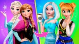 Elsa và Anna ở Thế Giới Hiện Đại / 10 Mẹo Tự Làm Búp Bê Frozen