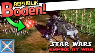 AT-TEs sind wirklich EPISCH! - KLONKRIEGS MOD - STAR WARS EMPIRE AT WAR - Fall of the Republic