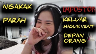 NGAKAK parah ❗❗ impostor keluar masuk Vent depan orang ❌