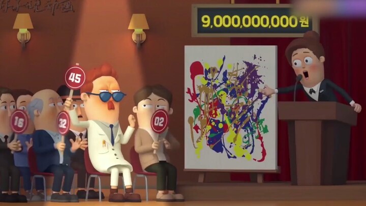 花重金买下的天价艺术品，竟不如小孩随手画的画？果真我上我也行