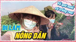 [Vlog] BadBoy Quyết Định Cùng Yến Nhi Ở Quê Làm Nông Dân? Trồng Rau Nuôi Cá!