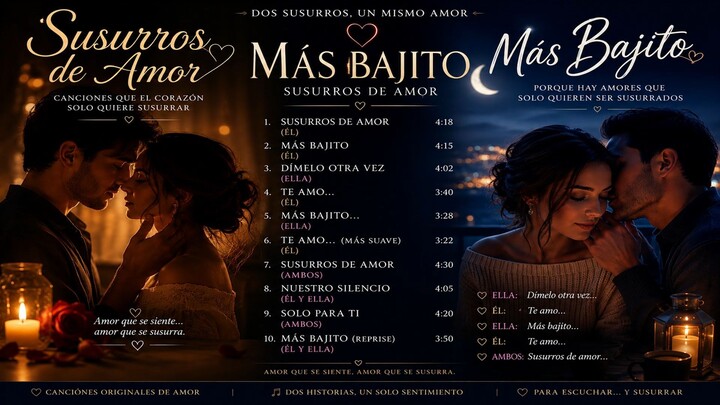 Susurros De Amor | Más Bajito | Dos Susurros, Un Mismo Amor ❤️🎶