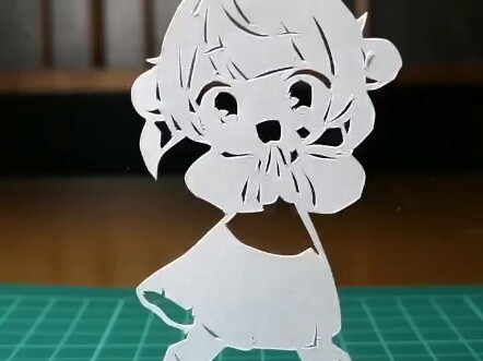 Wimmera Sasa-ga in Paper Cutting
