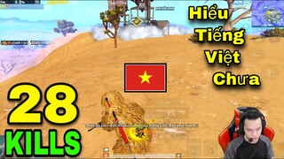 PUBG Mobile - Để cờ Việt Nam và làm ngay cái giáo án Tiếng Việt, bắn cho AE nước ngoài phải khiếp sợ