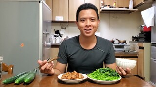 Rau Lang Chấm Cá Kho Ngon Tuyệt Vời | Út Đạt | Cuộc Sống Nhật | #280