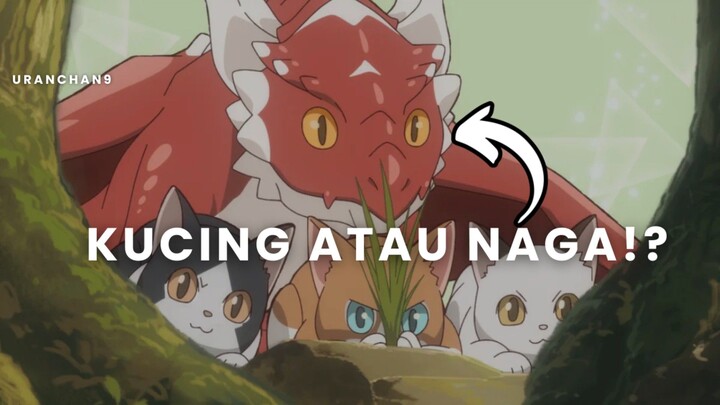 KETIKA NAGA DI ASUH SAMA INDUK KUCING ALHASIL...!? 🐾🐱