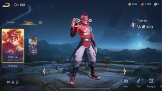 Liên Quân Mobile - Review Skin Valhein Thần Tài